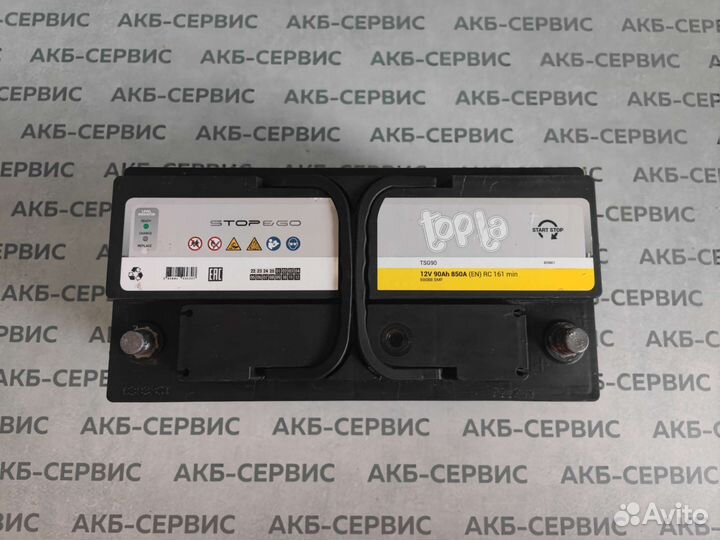 Аккумулятор Topla EFB Start Stop 90Ah 850A
