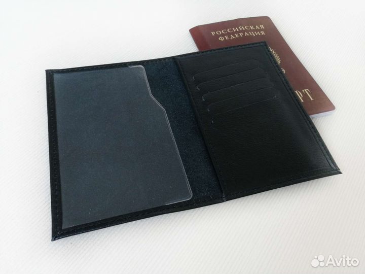 Обложка для паспорта кожаная