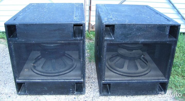 Сабвуферы MAG 3200+3200W 2ш Pro SUB-218 Нч Колонки