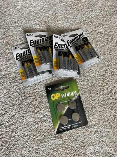 Батарейки новые