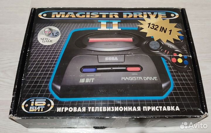 Игровая приставка Sega magistr drive 2, 16 бит