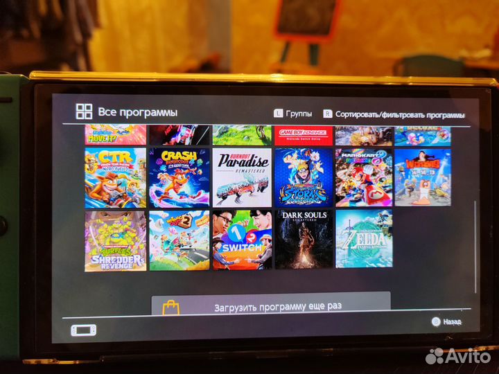 Nintendo switch oled чип