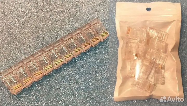 Коннекторы RJ45 8P8C / Защитные колпачки