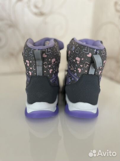 Ботинки зимние (новые) для девочки 32 размер