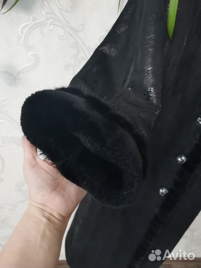 Дубленка натуральная женская 52 54