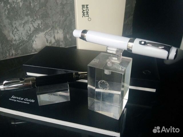 Ручка перо Montblanc Boheme Noir Platinum