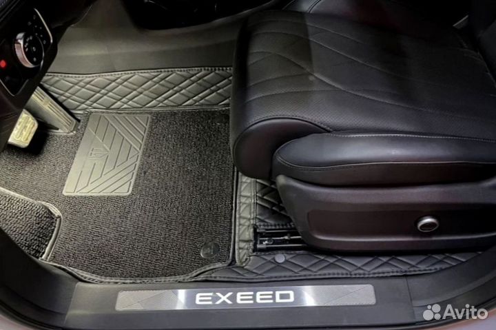 3D коврики для Exeed RX 2024