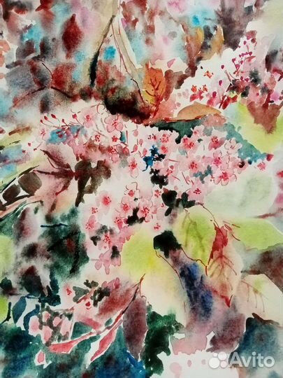 Рисунок акварелью