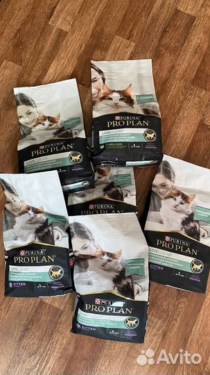 Корм PRO plan liveclear для взрослых и котят