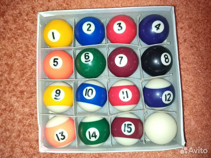 Шары для бильярда
