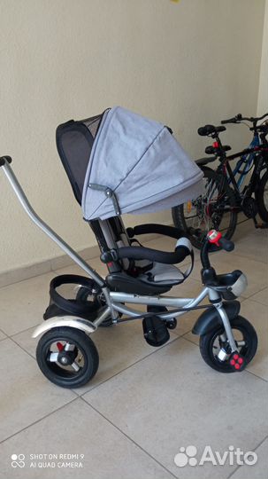 Детский велосипед с ручкой бу