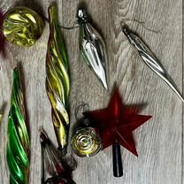 Елочные советские игрушки СССР лотом, Нижний Тагил