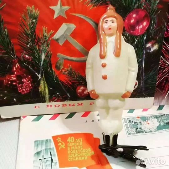 Елочные игрушки СССР