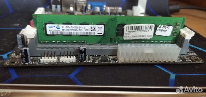 Mini itx h61 комплект 1155 i3-2100 4gb