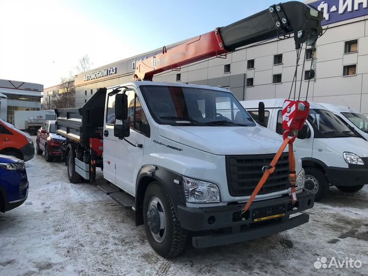 ГАЗ ГАЗон Next C42R33 с КМУ, 2023