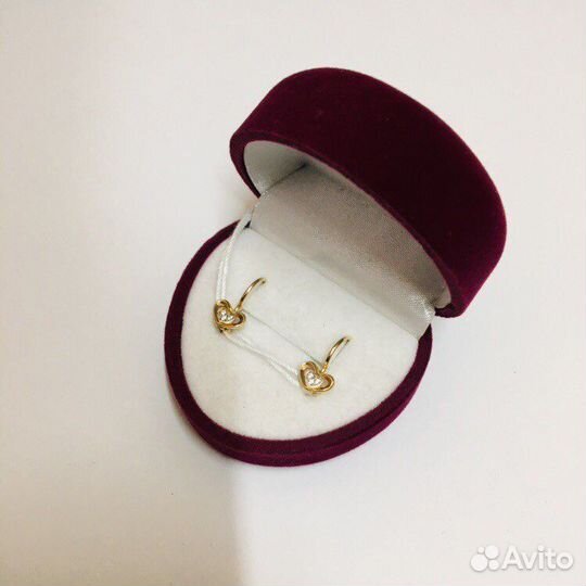 Золотые серьги (23751)