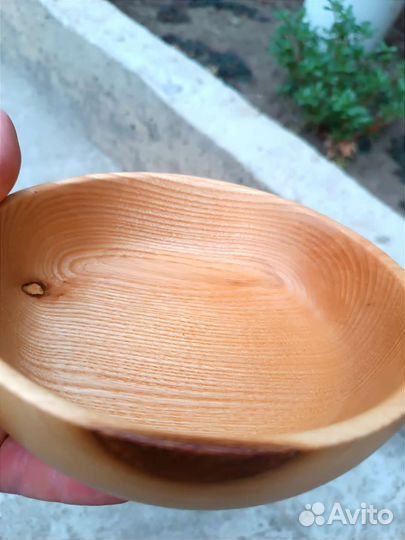 Чашка деревянная миска