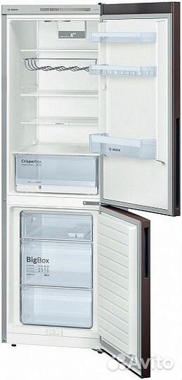 Холодильник Bosch KGV36VD32S коричневый