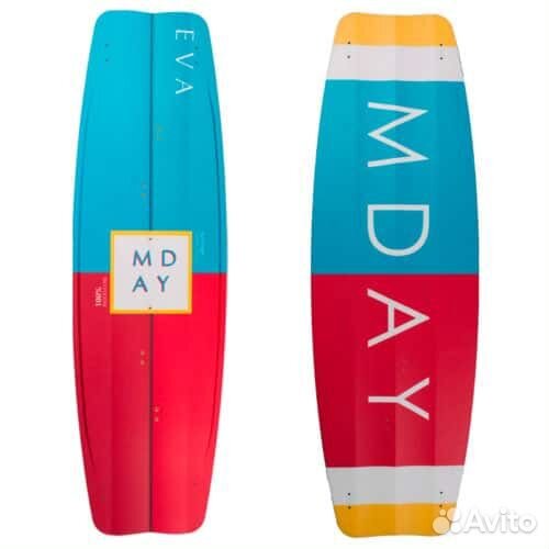 Кайтборд Mday Eva 22 132 см, розовый