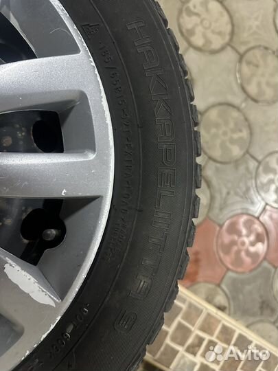 Колеса в сборе на зимней резине r15