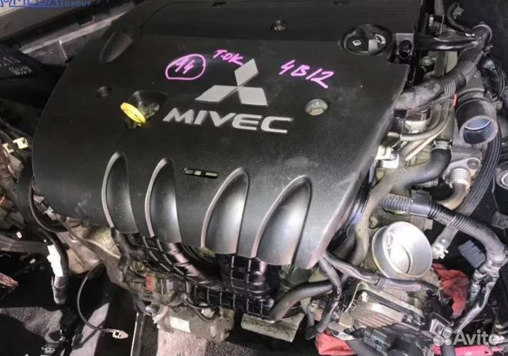 Двигатель mitsubishi 4b12