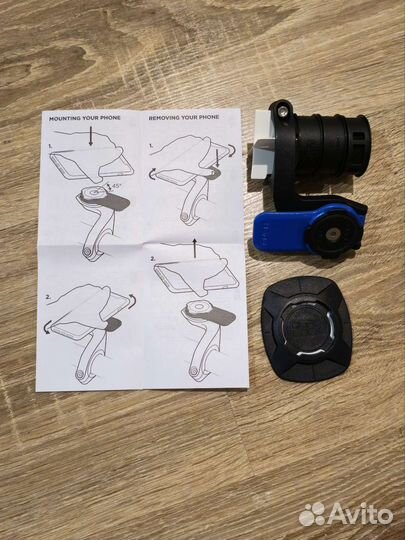 Велокрепление телефона на руль Quad Lock