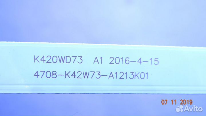4708-K42W73-A1213K01 K420WD73 A1