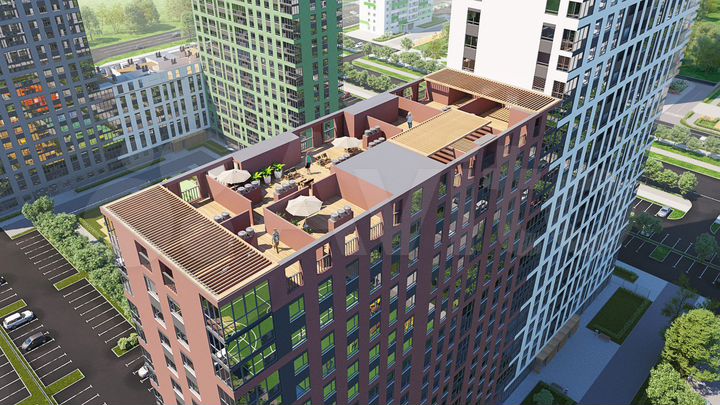 2-к. квартира, 68,7 м², 8/16 эт.