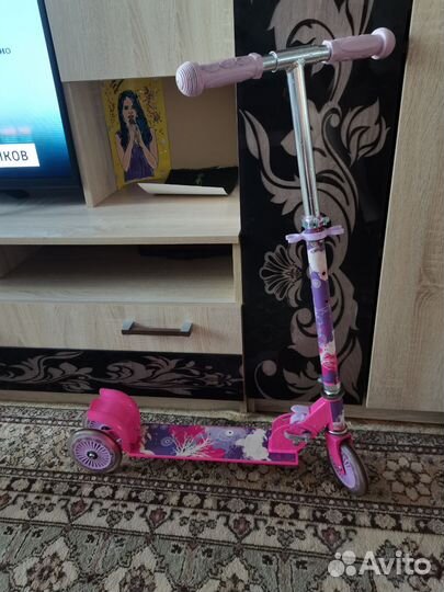 Самокат детский трехколесный складной