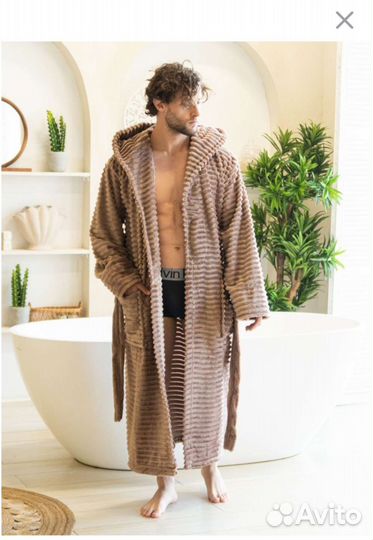 Мужской халат премиального качества (в упаковке)