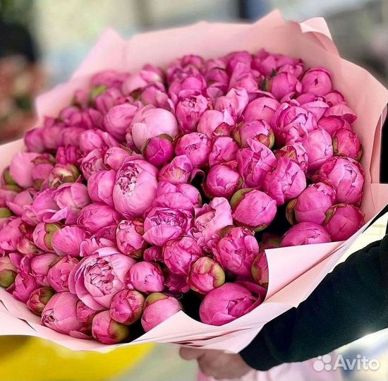 Пионы Розы Доставка