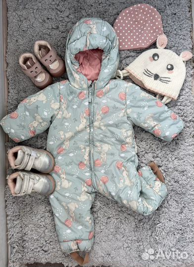 Комбинезон демисезонный 68 74
