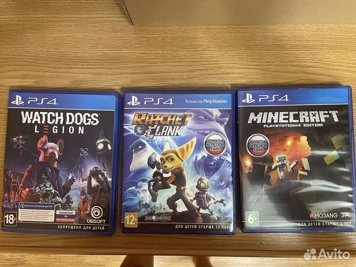 Игры для приставок ps4