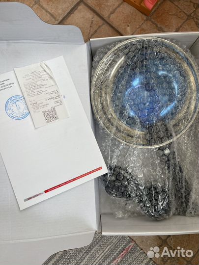 Медицинская синяя лампа новая