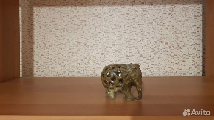 Слоник из оникса 2 в 1
