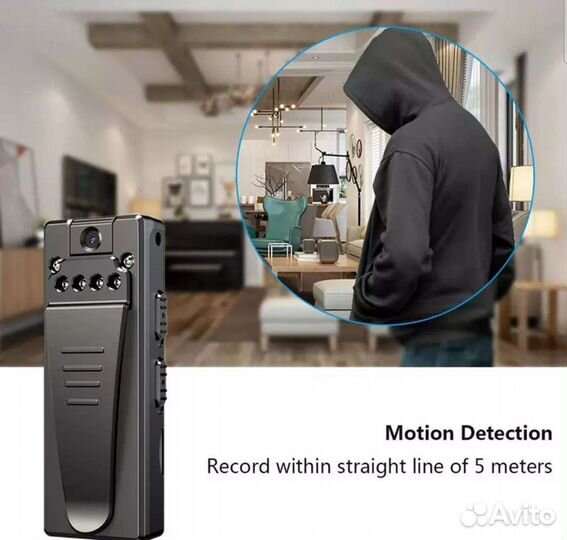 Мини камера,HD.+ ночь. Long