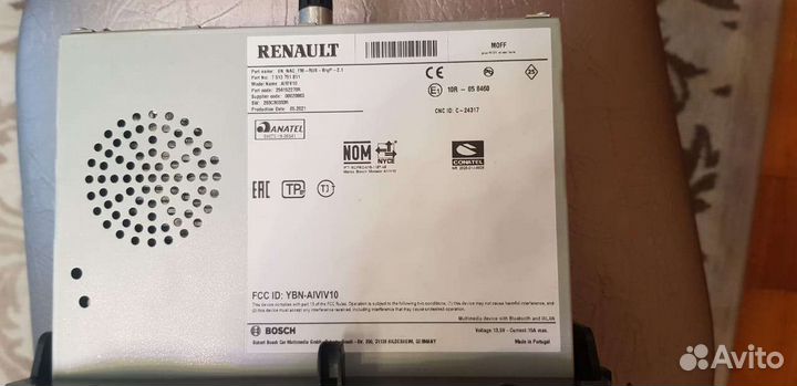 Мультимедиа Renault kaptur 2021 Bosch