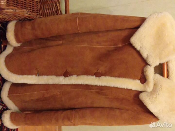 Дубленка женская натуральная размер 46 48