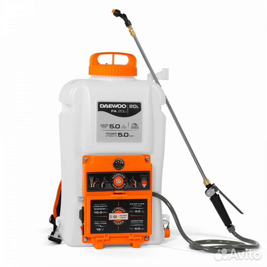 Опрыскиватель аккумуляторный daewoo FA 20Li
