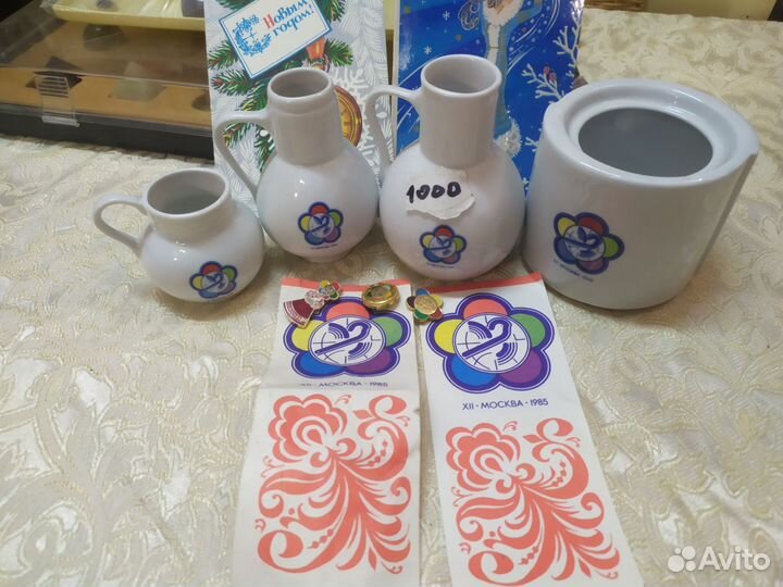 СССР сувениры фигурки гжель и ещё