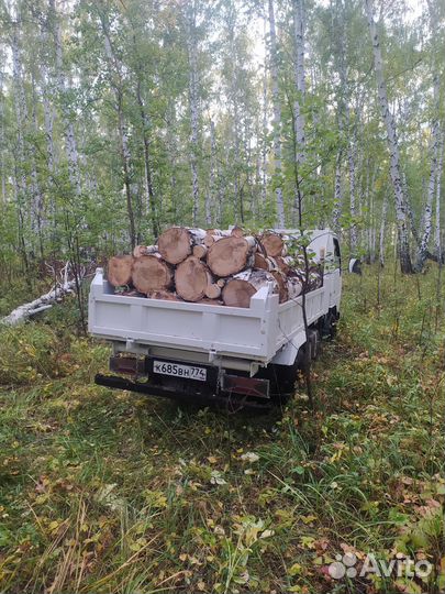 Дрова березовые чурками