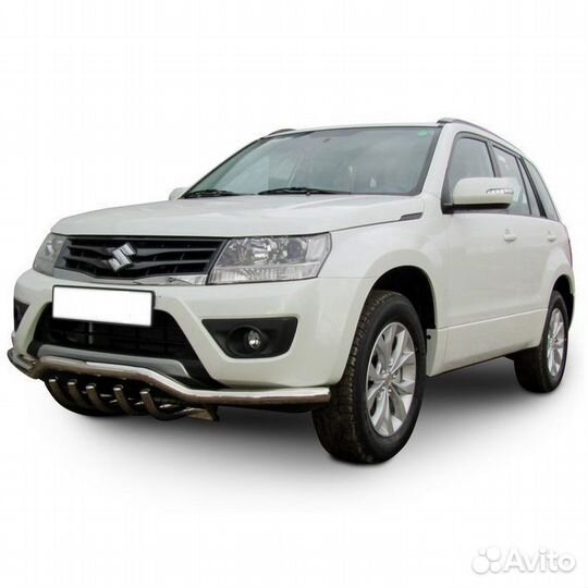 Защита переднего бампера Suzuki grand vitara 2012