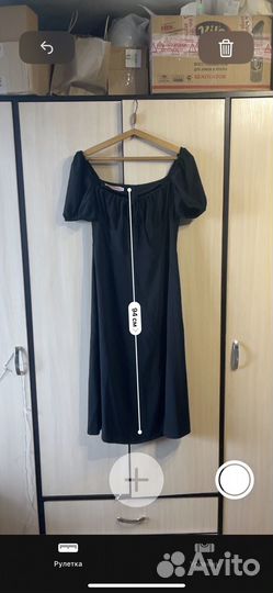 Черное женское платье