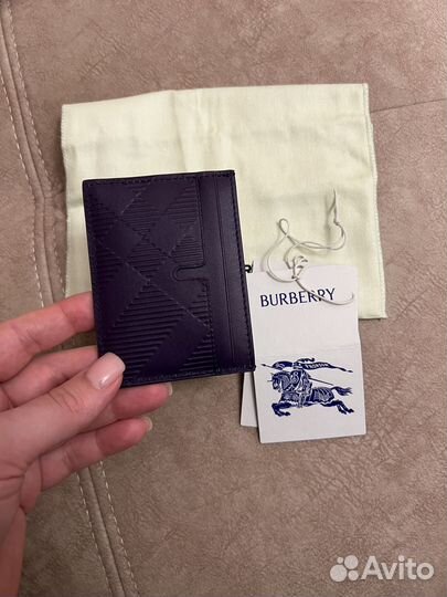 Burberry картхолдер