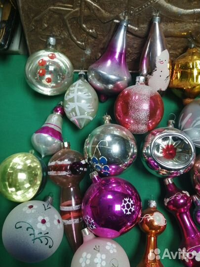 Елочные игрушки СССР