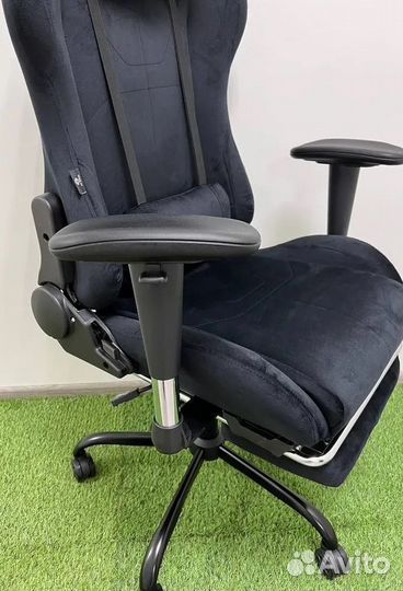 Компьютерное игровое кресло геймерское с массажем