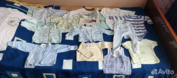 Ползунки и распашонки пакетом