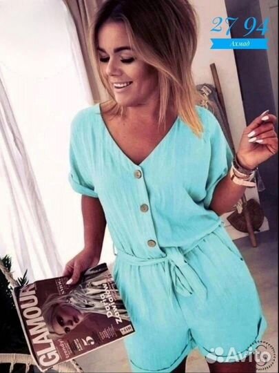 Комбинезон женский летний