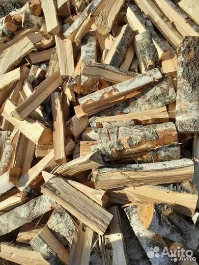 Дрова березовые колотые