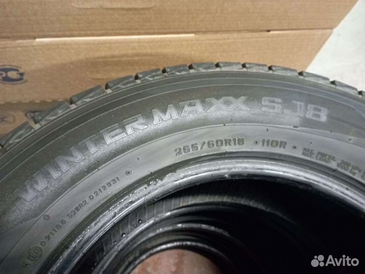 Dunlop Winter Maxx SJ8 265/60 R18 110B